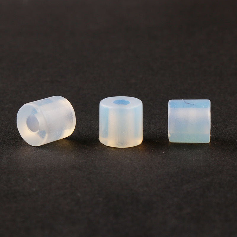 9×9mm Natural Stone Cylinder Beads – 4mm Large Hole Beads for DIY Cord Bracelet & Necklace Making