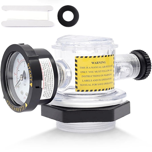 273564 273564Z Manual Air Relief Valve 273550 for Pool Spa Sand Filter Compatible with Pentair fit for Triton II,Triton C,TR100C,TR140C Replacement Assembly for Pool and Spa Filter Air Relief Valve