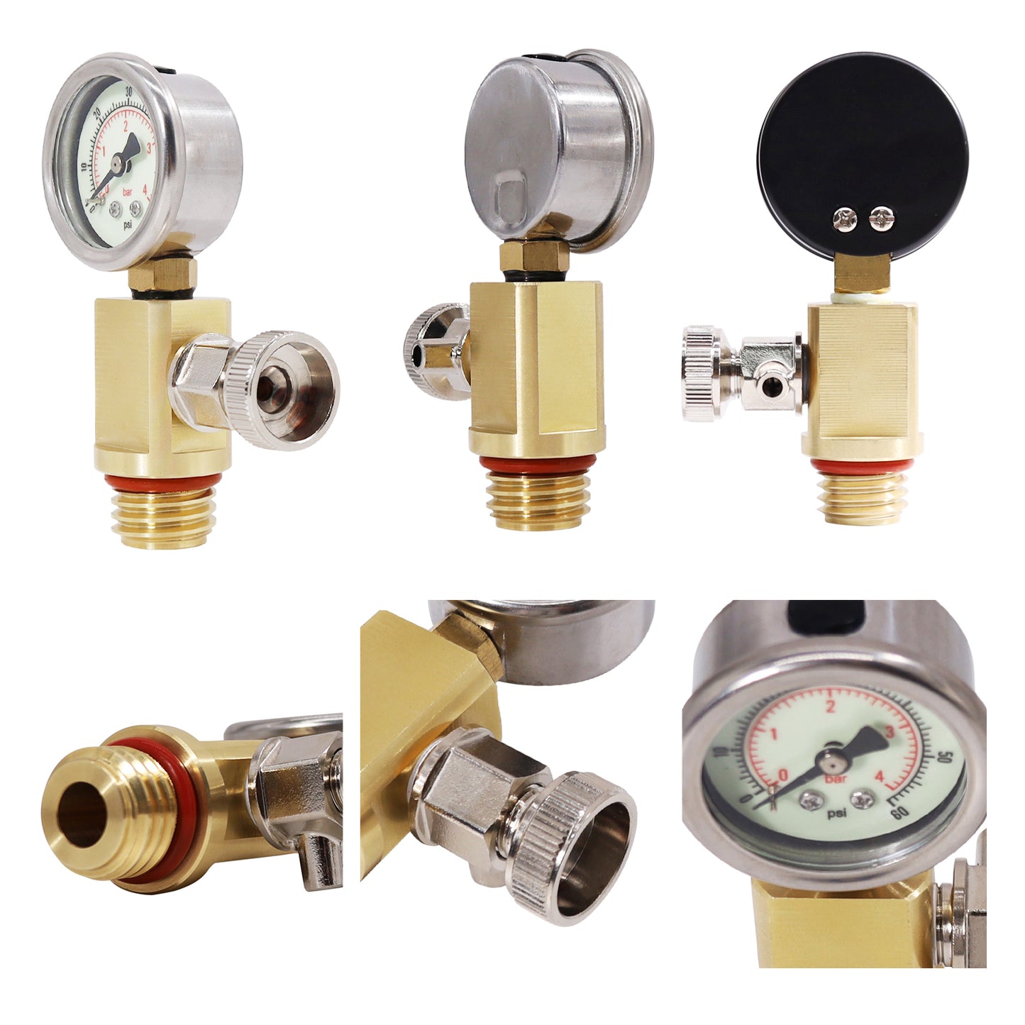 Upgraded RV40600 (98209800) Brass Air Relief Valve（Night light） | Compatible with Pool Filter Systems - FNS, Clean and Clear, Quad DE, 4000 Series Filters I Essential Pool Maintenance Accessory