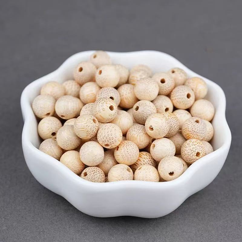 Golden Bamboo Beads – Natural Lightweight Bamboo Beads for DIY Jewelry Making, Bracelets & Eco Crafts