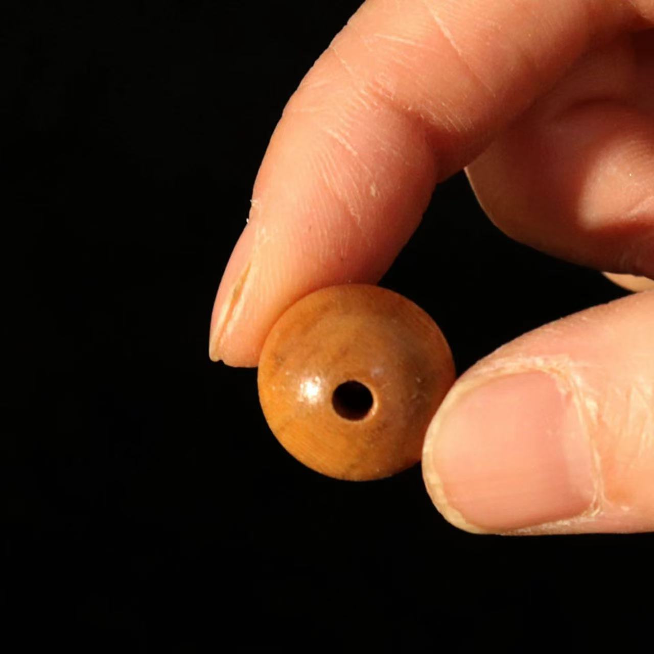 Jujube Wood Beads – Natural Smooth Wooden Beads for DIY Jewelry Making, Bracelets & Crafts