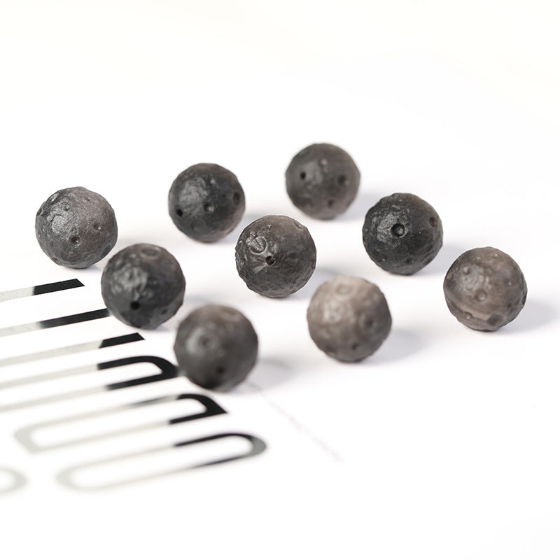 Silver Sheen Obsidian Beads – Natural Cosmic Stone Beads for DIY Jewelry, Bracelet & Protection Jewelry Making
