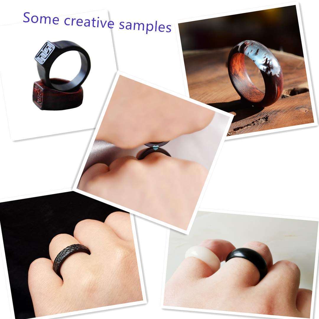 Sandalwood Ring Craft Kit - DIY Make Your Own Jewelry Ring